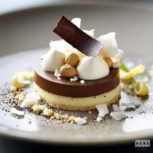Tarte au Chocolat façon 'Bounty'