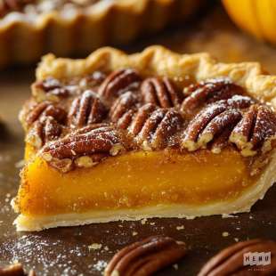Tarte à la Citrouille et Noix de Pecan