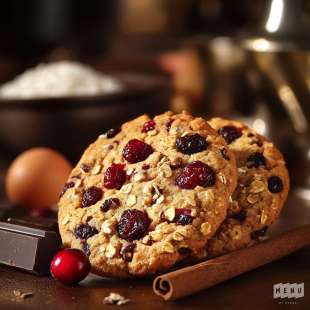 Cookies aux Cranberries