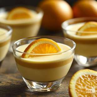 Panna Cotta à l'Orange