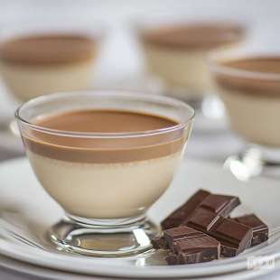 Panna Cotta au Chocolat au Lait