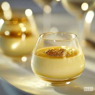 Panna Cotta à la Crème Anglaise