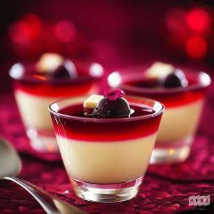 Panna Cotta aux Cerises