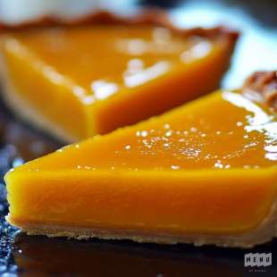 Tarte au Flan de Mandarines