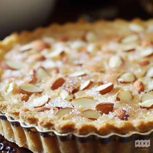 Tarte Pistache et Framboise façon Amandine