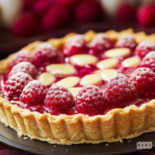 Tarte Framboise et Frangipane