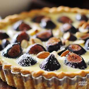 Tarte aux Figues et Crème d'Amande