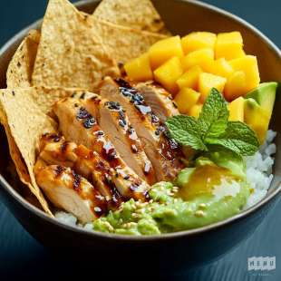Poke Poulet Teryaki