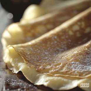 Pâte à Crêpes au Rhum Brun