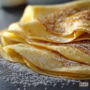 Pâte à Crêpes Sucrée au Lait