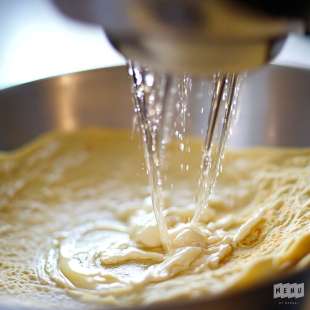 Pâte à Crêpe au Mixeur