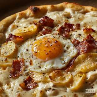 Pizza Carbonara