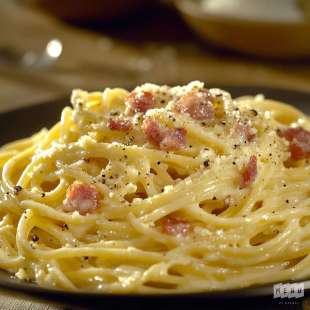 Spaghetti à la Carbonara à la Pancetta