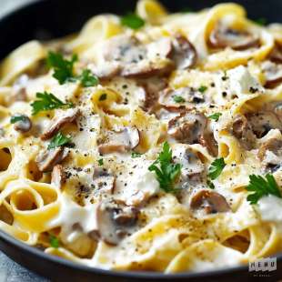 Tagliatelles aux Cèpes Traditionnelles