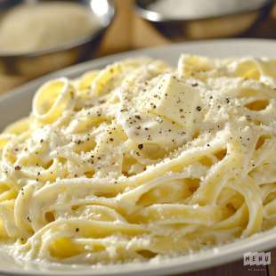Tagliatelles Alfredo à la Crème de Parmesan
