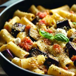 Rigatoni à la Norma