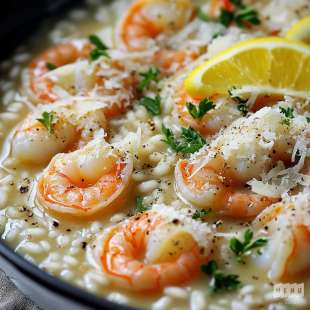 Risotto aux Gambas