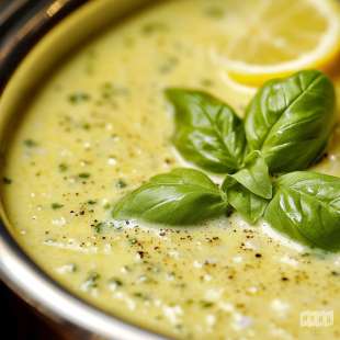 Sauce au Citron et Basilic