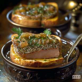Foie Gras sur Pain D’Épices et Figue