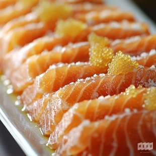 Saumon Gravlax au Soja et Yuzu (Préparation 1 Kg)