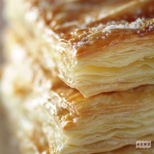 Pâte Feuilletée (Préparation pour 1Kg)