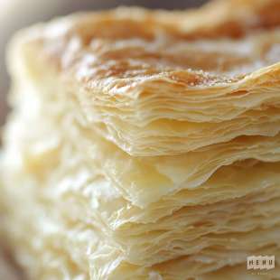 Pâte Levée Feuilletée (Préparation pour 1Kg)