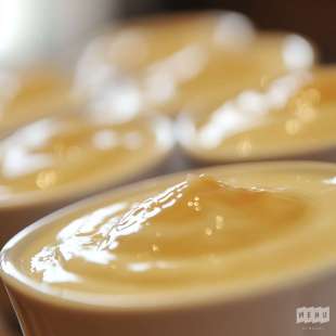 Crème Anglaise au Caramel (Préparation 1 Kg)