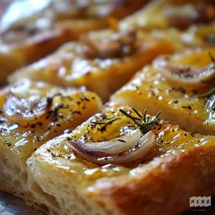 Pissaladière à L’Ail Confit