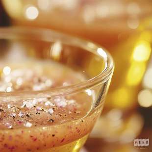 Vinaigrette au Poivre Rose (Préparation pour 1 L)