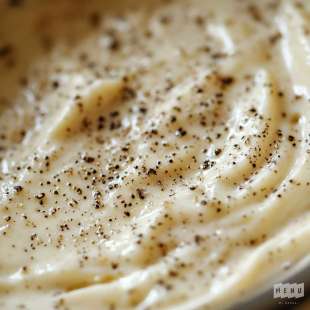 Béchamel au Poivre Noir (Préparation pour 1 L)