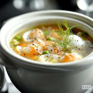 Consommé de Fruits de Mer