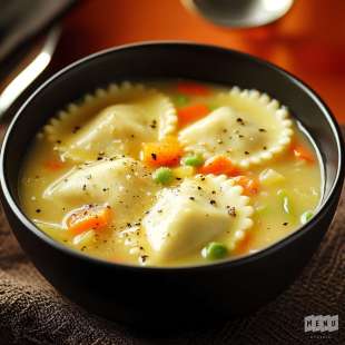 Consommé aux Ravioles