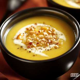 Potage de Courges et Noisettes