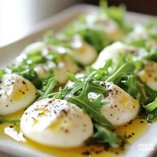 Mozzarella di Bufala et Salade de Roquette
