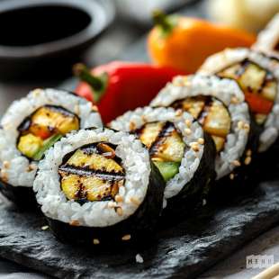 Sushi Légumes Grillés