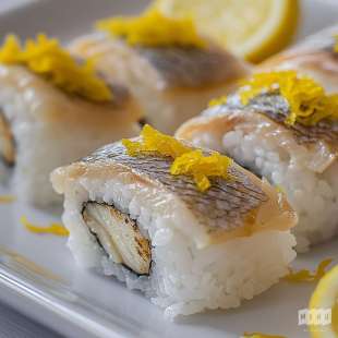 Sushi Dorade et Citron