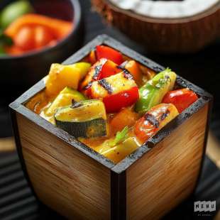 Recette Apéritif : Mini Curry de Légumes