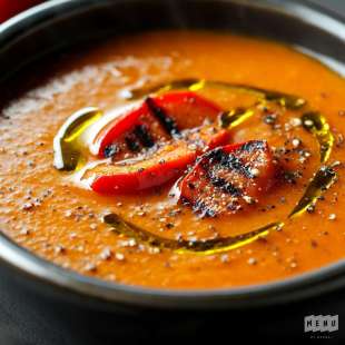 Potage de Poivrons Rouges