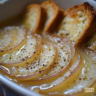 Soupe à l'Oignon Gratinée