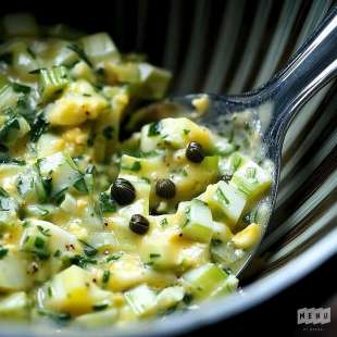 Poireaux Sauce Gribiche