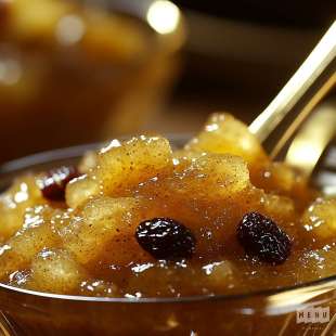 Chutney de Pommes et Raisins (Préparation pour 1 Kg)