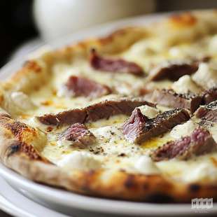 Pizza au Magret de Canard