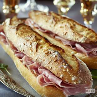 Sandwich Classique Jambon Beurre