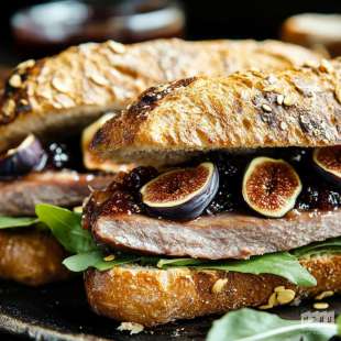 Sandwich Magret de Canard et Figues