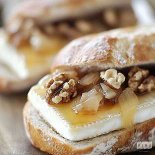 Sandwich Brie et Noix