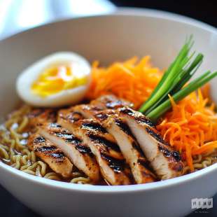 Ramen au Poulet Grillé