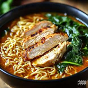 Ramen au Poulet Tikka