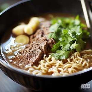 Ramen au Boeuf et Gingembre