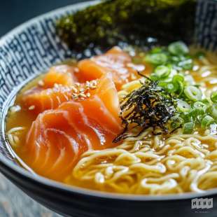 Ramen au Saumon Fumé