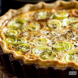 Quiche aux Poireaux